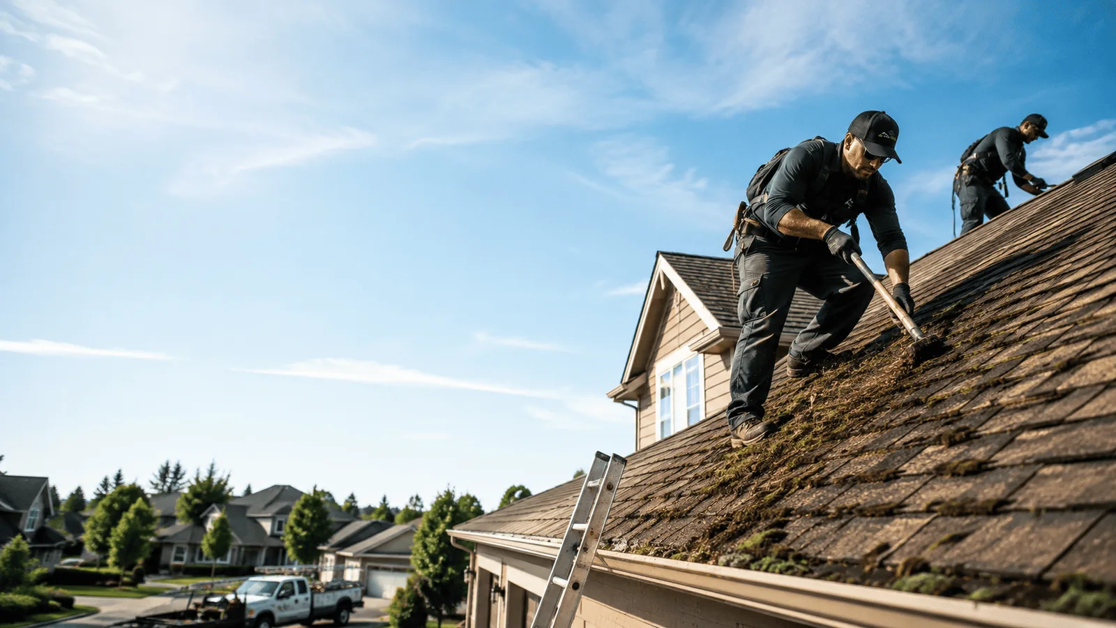 Roof Moss Removal in Oneida, WI near me